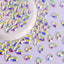 Elongated Hexagon Shape Crystal AB Flat Back Fancy Rhinestones WholesaleRhinestone