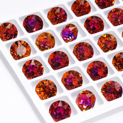 Violet Blue XIRIUS Chaton Shape High Quality Glass Pointed Back Fancy Rhinestones WholesaleRhinestone