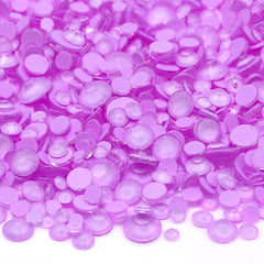 Mixed Sizes Light Violet FlatBack Neon Rhinestones For Nail Art WholesaleRhinestone