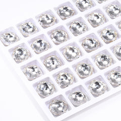 Crystal Fantasy Cushion Square Shape High Quality Glass Pointed Back Fancy Rhinestones WholesaleRhinestone