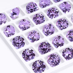 Violet XIRIUS Chaton Shape High Quality Glass Pointed Back Fancy Rhinestones WholesaleRhinestone