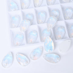 Crystal AM Drop Shape High Quality Glass Sew-on Rhinestones WholesaleRhinestone