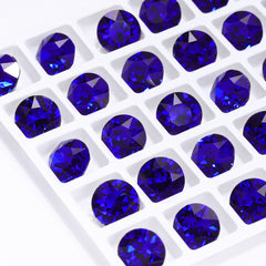 Sapphire XIRIUS Chaton Shape High Quality Glass Pointed Back Fancy Rhinestones WholesaleRhinestone