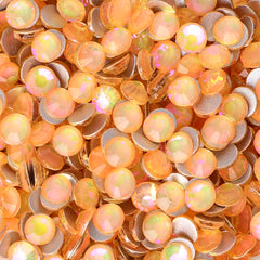 Crystal Sunlight Glass FlatBack Rhinestones Silver Back WholesaleRhinestone