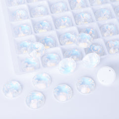 Crystal AM XIRIUS Round Shape High Quality Glass Sew-on Rhinestones WholesaleRhinestone