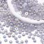 Light Silver Gray AB Resin Flat Back Pearls Multi Sizes WholesaleRhinestone