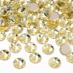 Jonquil Rivoli Shape High Quality Glass Sew-on Rhinestones WholesaleRhinestone