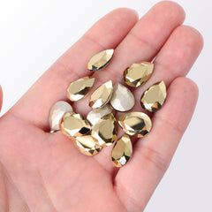 Dorado Pear Shape High Quality Glass Pointed Back Fancy Rhinestones WholesaleRhinestone