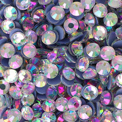 Glitter Pink Glass HotFix Rhinestones WholesaleRhinestone