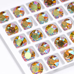 Crystal Sun XIRIUS Chaton Shape High Quality Glass Pointed Back Fancy Rhinestones WholesaleRhinestone