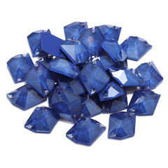Mocha Sapphire Cosmic Shape High Quality Glass Sew-on Rhinestones WholesaleRhinestone