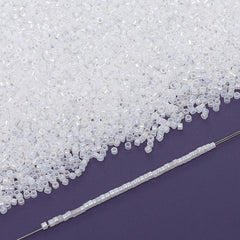 Transparent Ceylon Color Hight Quality Glass Cylinder Seed Beads 1.6 MM Size BS1003 WholesaleRhinestone