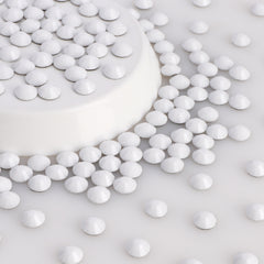 Porcelain White Glass HotFix Rhinestones WholesaleRhinestone