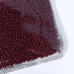 Glass Galvanized Seed Beads 12/0 Size 1.8mm GA-1062 Color WholesaleRhinestone