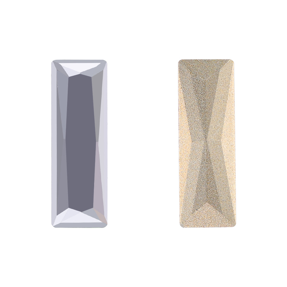 Comet Argent Light Princess Baguette Shape High Quality Glass Pointed Back Fancy Rhinestones WholesaleRhinestone