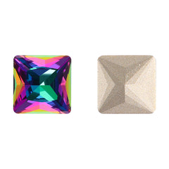 Volcano Princess Square Shape High Quality Glass Pointed Back Fancy Rhinestones WholesaleRhinestone