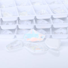 Crystal AM Galactic Shape High Quality Glass Sew-on Rhinestones WholesaleRhinestone