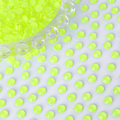 Mocha Neon Citrine Glass Flat Back Rhinestones WholesaleRhinestone