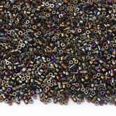 Metallic Luster Mixed Color Hight Quality Glass Cylinder Seed Beads 1.6 MM Size JS3006 WholesaleRhinestone