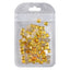 Square Shape Citrine Flat Back Fancy Rhinestones WholesaleRhinestone