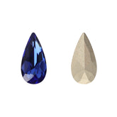Montana Teardrop Shape High Quality Glass Pointed Back Fancy Rhinestones WholesaleRhinestone