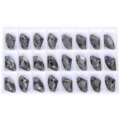 Black Diamond Galactic Shape High Quality Glass Sew-on Rhinestones WholesaleRhinestone