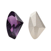 Aquamarine Galactic Shape High Quality Glass Pointed Back Fancy Rhinestones WholesaleRhinestone