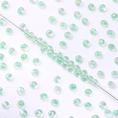 TMAB008 Transparent AB Drop Shape Glass Seed Beads WholesaleRhinestone