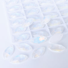 Crystal AM Navette Shape High Quality Glass Sew-on Rhinestones WholesaleRhinestone
