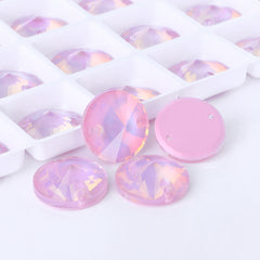Rosaline AM Rivoli Shape High Quality Glass Sew-on Rhinestones WholesaleRhinestone