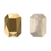 Dorado Thin Octagon Shape High Quality Glass Pointed Back Fancy Rhinestones WholesaleRhinestone