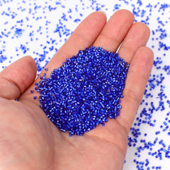 Transparent Silver-lined Sapphire Color Hight Quality Glass Cylinder Seed Beads 1.6 MM Size GY2002 WholesaleRhinestone
