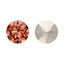 Light Peach XIRIUS Chaton Shape High Quality Glass Pointed Back Fancy Rhinestones WholesaleRhinestone
