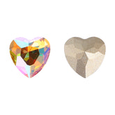 Crystal Sun Heart Shape High Quality Glass Pointed Back Fancy Rhinestones WholesaleRhinestone