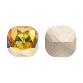 Metallic Sunshine Cushion Square Shape High Quality Glass Pointed Back Fancy Rhinestones WholesaleRhinestone