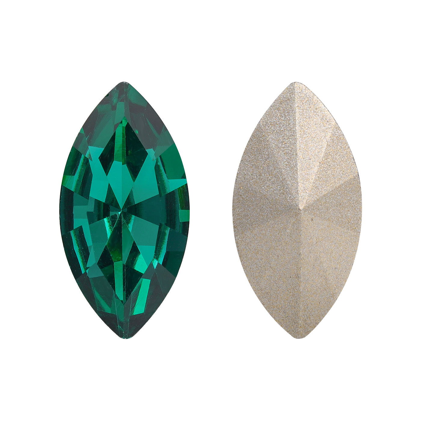 Emerald Navette Shape High Quality Glass Pointed Back Fancy Rhinestones WholesaleRhinestone
