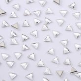 Triangle Shape Multi Colors Small Size Glass Beveled Flat Back Fancy Rhinestones For Nail Art WholesaleRhinestone