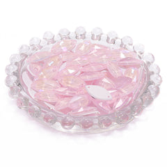 Electric Neon Light Rose Navette Shape High Quality Glass Sew-on Rhinestones WholesaleRhinestone