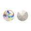 Crystal AB Dome Round Shape High Quality Glass Pointed Back Fancy Rhinestones WholesaleRhinestone
