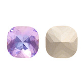 Vitrail Light Cushion Square Shape High Quality Glass Pointed Back Fancy Rhinestones WholesaleRhinestone