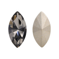 Black Diamond Wavette a forma di alta qualità in vetro di alta qualità Shinestones fantasia