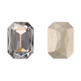 Satin Thin Octagon Shape High Quality Glass Pointed Back Fancy Rhinestones WholesaleRhinestone