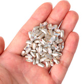 Cognac White Elongated Imperial Shape Glass Pointed Back Fancy Rhinestones WholesaleRhinestone