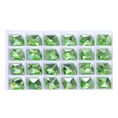 Peridot Cosmic Shape High Quality Glass Sew-on Rhinestones WholesaleRhinestone