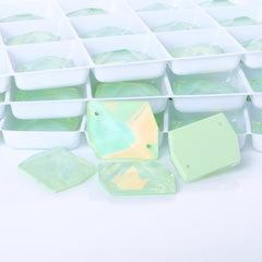 Light Azore AM Cosmic Shape High Quality Glass Sew-on Rhinestones WholesaleRhinestone