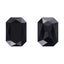 Jet Thin Octagon Shape High Quality Glass Pointed Back Fancy Rhinestones WholesaleRhinestone