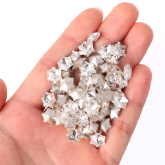 Crystal Snowflake Shape Glass Pointed Back Fancy Rhinestones WholesaleRhinestone