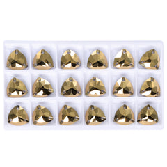 Dorado Trilliant Shape High Quality Glass Sew-on Rhinestones WholesaleRhinestone