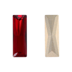 Siam Princess Baguette Shape High Quality Glass Pointed Back Fancy Rhinestones WholesaleRhinestone