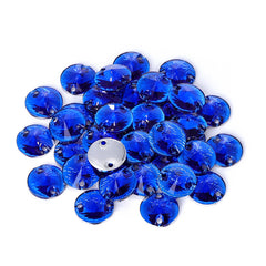 Rivoli Sapphire Resin Sew-on Rhinestones For Dance Costume WholesaleRhinestone